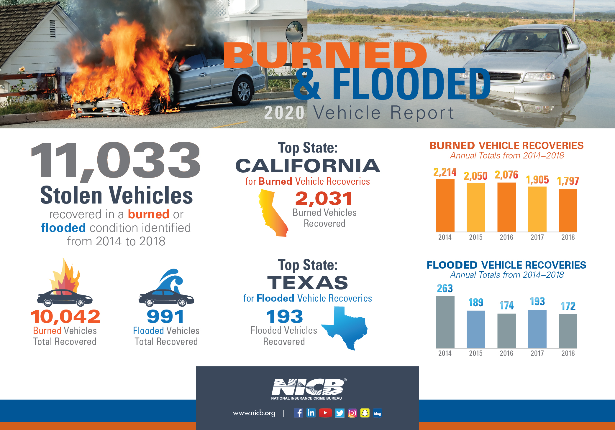 Burned & Flooded 2020 Vehicle Report