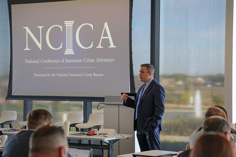 Rich DiZinno, SVP/General Counsel and Secretary, opening the NCICA